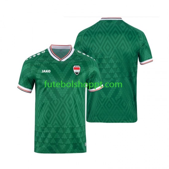 Camisola Homem Iraque Principais Equipamento Copa do Mundo 2026 Manga Curta
