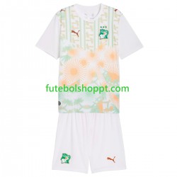 Camisola Júnior Costa do Marfim Alternativa Equipamento Copa do Mundo 2026 Manga Curta Camisola Júnior Costa do Marfim Alternativa Equipamento Copa do Mundo 2026 Manga Curta