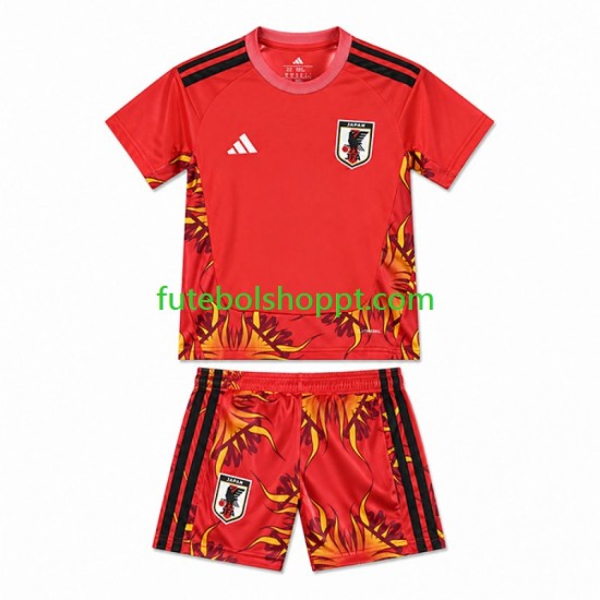 Camisola Júnior Japão Guarda-redes Principais Equipamento Copa do Mundo 2026 Manga Curta