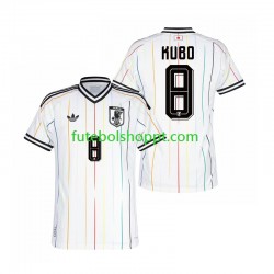 Camisola Homem Japão Kubo 8 Alternativa Equipamento Copa do Mundo 2026 Manga Curta Camisola Homem Japão Kubo 8 Alternativa Equipamento Copa do Mundo 2026 Manga Curta