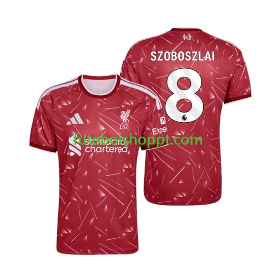 Camisola Homem Liverpool Dominik Szoboszlai 8 Principais Equipamento 2026-2027 Manga Curta
