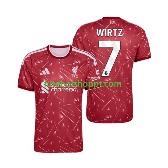 Camisola Homem Liverpool Florian Wirtz 7 Principais Equipamento 2026-2027 Manga Curta