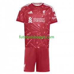 Camisola Júnior Liverpool Principais Equipamento 2026-2027 Manga Curta