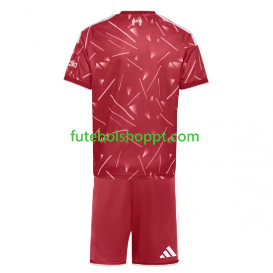 Camisola Júnior Liverpool Principais Equipamento 2026-2027 Manga Curta