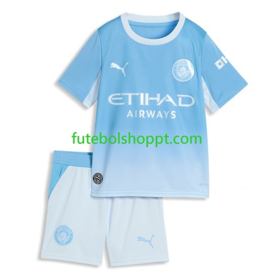 Camisola Júnior Manchester City Principais Equipamento 2026-2027 Manga Curta