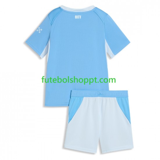 Camisola Júnior Manchester City Principais Equipamento 2026-2027 Manga Curta