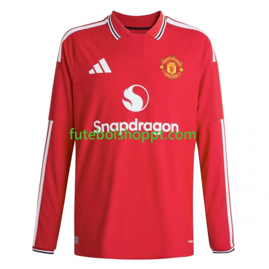 Camisola Homem Manchester United Principais Equipamento 2026-2027 Manga Comprida