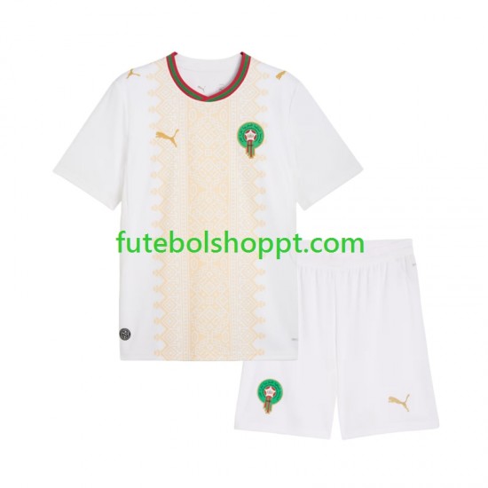 Camisola Júnior Marrocos Alternativa Equipamento 2026 Manga Curta