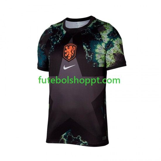 Camisola Homem Países Baixos Guarda-redes Alternativa Equipamento Copa do Mundo 2026 Manga Curta