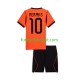 Camisola Júnior Países Baixos Memphis Depay 10 Principais Equipamento Copa do Mundo 2026 Manga Curta