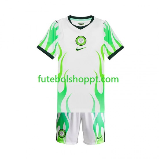 Camisola Júnior Nigéria Alternativa Equipamento 2026 Manga Curta