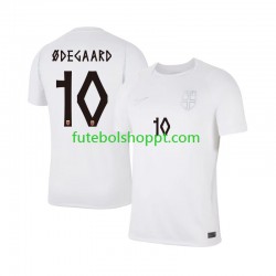 Camisola Homem Noruega Martin Odegaard 10 Terceiro Equipamento Copa do Mundo 2026 Manga Curta