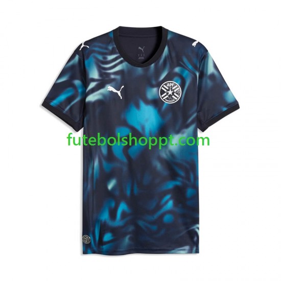 Camisola Homem Paraguai Alternativa Equipamento Copa do Mundo 2026 Manga Curta