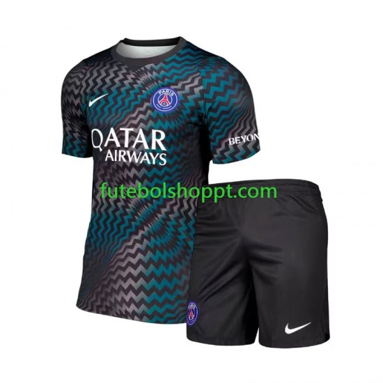 Camisola Júnior Paris Saint-Germain Guarda-redes Principais Equipamento 2026-2027 Manga Curta