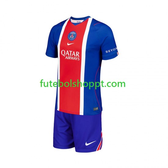 Camisola Júnior Paris Saint-Germain Principais Equipamento 2026-2027 Manga Curta