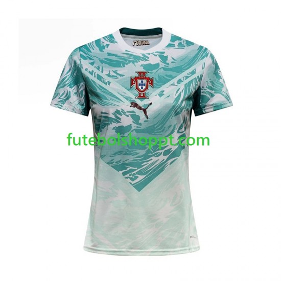Camisola Mulher Portugal Alternativa Equipamento Copa do Mundo 2026 Manga Curta