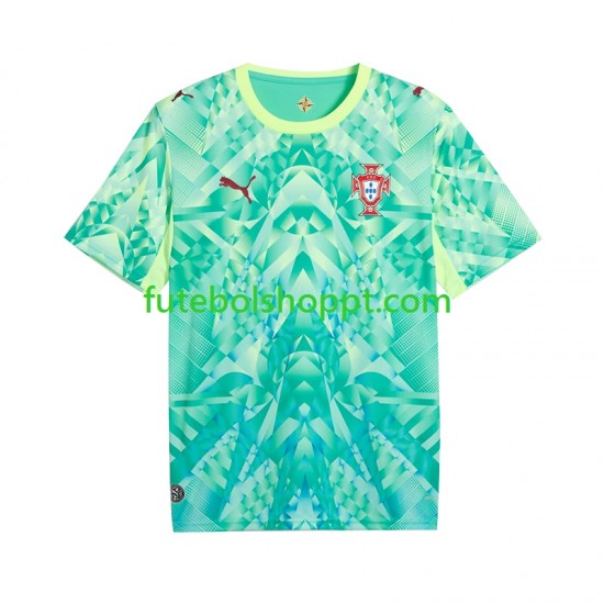 Camisola Homem Portugal Guarda-redes Principais Equipamento Copa do Mundo 2026 Manga Curta