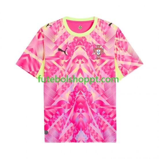 Camisola Homem Portugal Guarda-redes Terceiro Equipamento Copa do Mundo 2026 Manga Curta