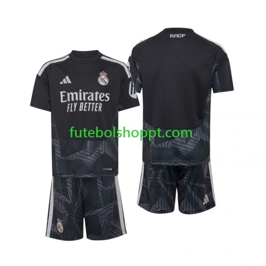 Camisola Júnior Real Madrid Guarda-redes Principais Equipamento 2026-2027 Manga Curta