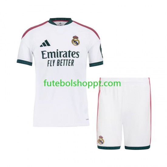 Camisola Júnior Real Madrid Principais Equipamento 2026-2027 Manga Curta