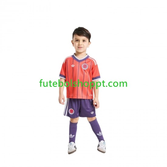 Camisola Júnior Escócia Alternativa Equipamento Copa do Mundo 2026 Manga Curta