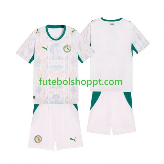 Camisola Júnior Senegal Principais Equipamento 2026 2027 Manga Curta