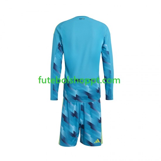Camisola Júnior Espanha Guarda-redes Principais Equipamento Copa do Mundo 2026 Manga Comprida