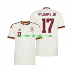 Camisola Homem Espanha Nico Williams 17 Alternativa Equipamento Copa do Mundo 2026 Manga Curta