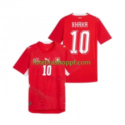 Camisola Homem Suíça Granit Xhaka 10 Principais Equipamento Copa do Mundo 2026 Manga Curta