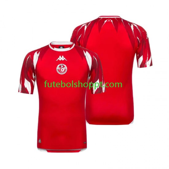 Camisola Homem Tunísia Alternativa Equipamento Copa do Mundo 2026 Manga Curta