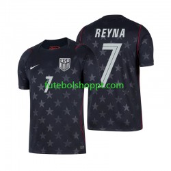 Camisola Homem Estados Unidos Giovanni Reyna 7 Alternativa Equipamento Copa do Mundo 2026 Manga Curta