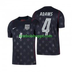 Camisola Homem Estados Unidos Tyler Adams 4 Alternativa Equipamento Copa do Mundo 2026 Manga Curta