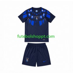 Camisola Júnior Uruguai Alternativa Equipamento Copa do Mundo 2026 Manga Curta
