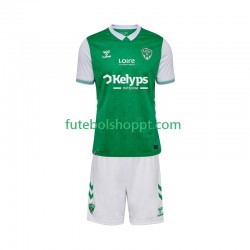 Camisola Júnior AS Saint-Etienne Principais Equipamento 2025-2026 Manga Curta