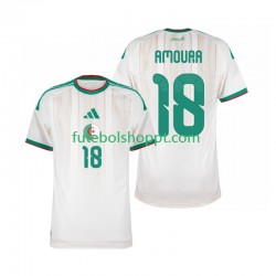 Camisola Homem Argélia Mohamed Amoura 18 Principais Equipamento 2026 Manga Curta
