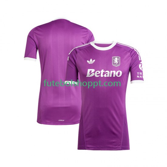 Camisola Homem Aston Villa Guarda-redes Terceiro Equipamento 2025-2026 Manga Curta