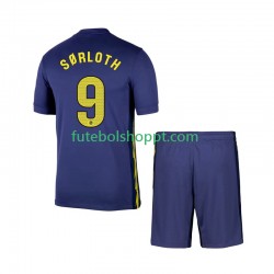Camisola Júnior Atlético Madrid Alexander Sorloth 9 Alternativa Equipamento 2025-2026 Manga Curta