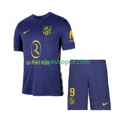 Camisola Júnior Atlético Madrid Alexander Sorloth 9 Alternativa Equipamento 2025-2026 Manga Curta
