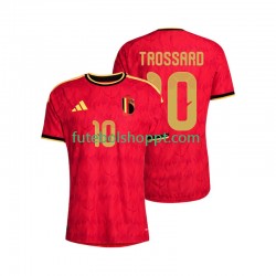 Camisola Homem Bélgica Leandro Trossard 10 Principais Equipamento Copa do Mundo 2026 Manga Curta