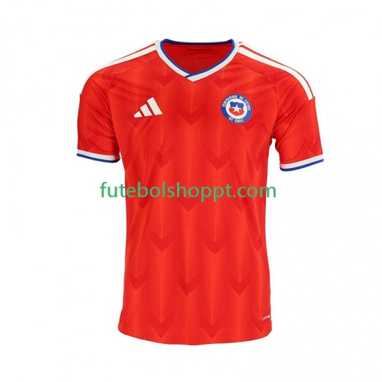 Camisola Homem Chile Principais Equipamento 2026 Manga Curta