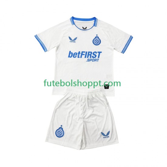 Camisola Júnior Club Brugge Alternativa Equipamento 2025-2026 Manga Curta