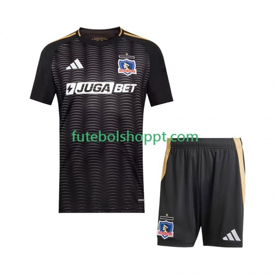 Camisola Júnior Colo-Colo Alternativa Equipamento 2025-2026 Manga Curta