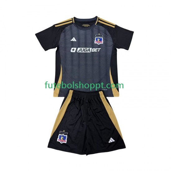 Camisola Júnior Colo-Colo Alternativa Equipamento 2025-2026 Manga Curta