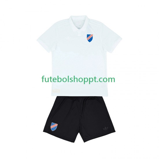 Camisola Júnior Colo-Colo Centenary Principais Equipamento 2025-2026 Manga Curta