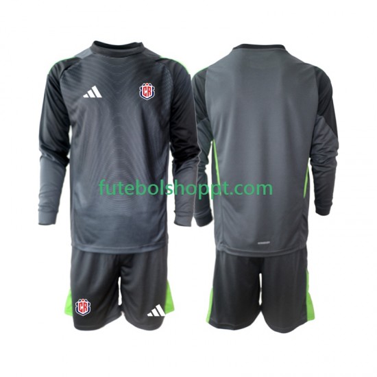 Camisola Júnior Costa Rica Guarda-redes Alternativa Equipamento 2025 Manga Comprida