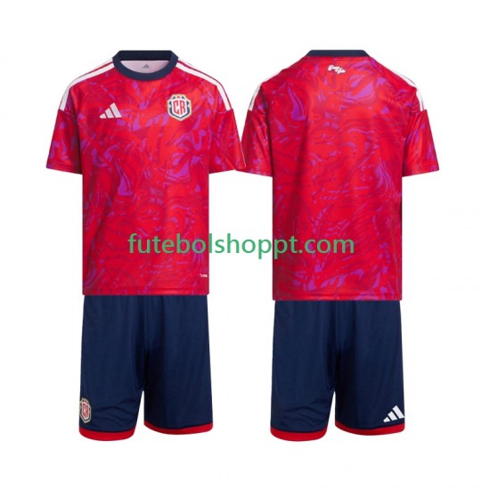 Camisola Júnior Costa Rica Principais Equipamento 2026 Manga Curta