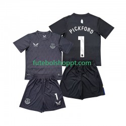 Camisola Júnior Everton Pickford 1 Guarda-redes Alternativa Equipamento 2025-2026 Manga Curta