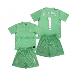 Camisola Júnior Everton Pickford 1 Guarda-redes Principais Equipamento 2025-2026 Manga Curta