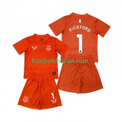 Camisola Júnior Everton Pickford 1 Guarda-redes Terceiro Equipamento 2025-2026 Manga Curta