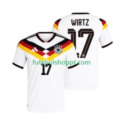 Camisola Homem Alemanha Florian Wirtz 17 Principais Equipamento Copa do Mundo 2026 Manga Curta
